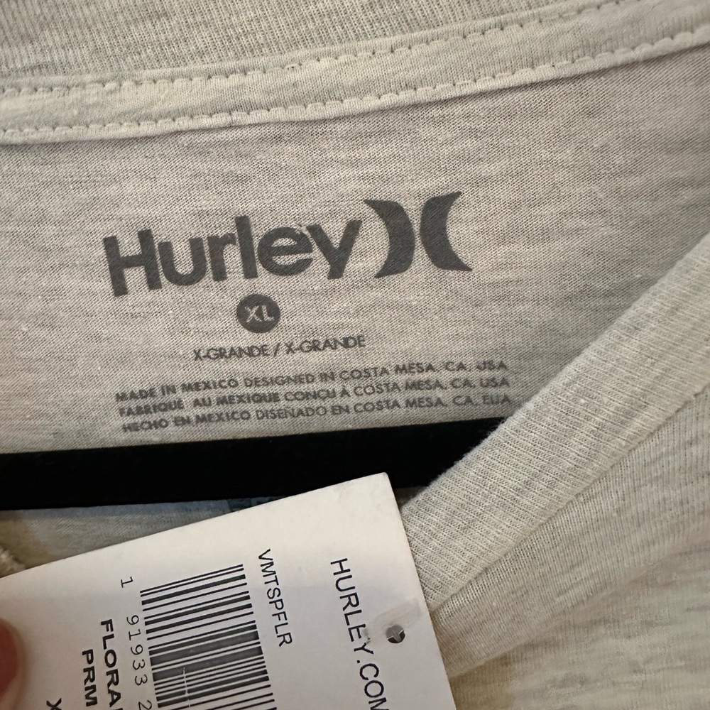 Hurley Cream Graphic Tee - Picture 3 of 3